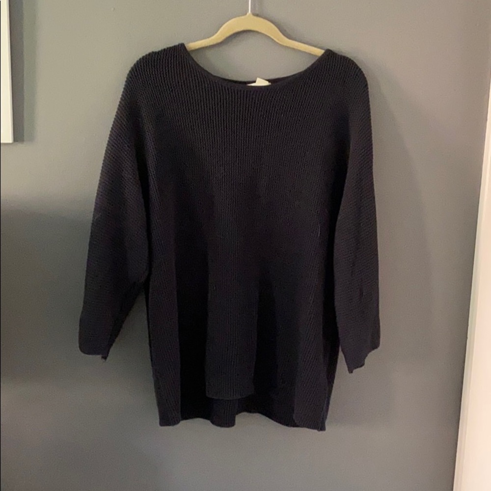 Navy blue sweater